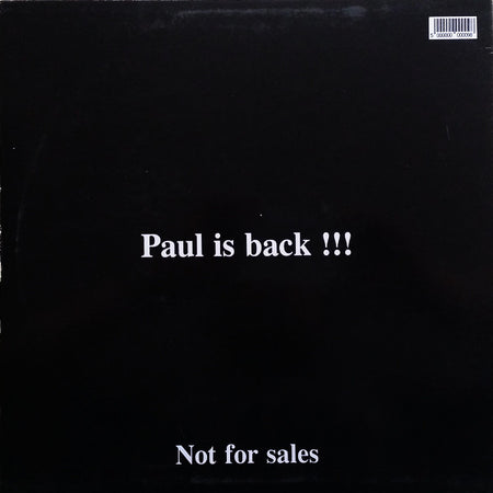 Paul Johnson : Welcome Johnson !!! Paul Is Back !!! (12", Unofficial)