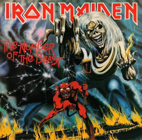 Iron Maiden : The Number Of The Beast (LP, Album)