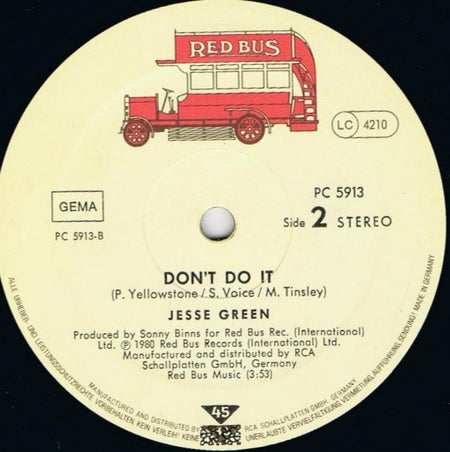 Jesse Green : Do You Like It Like That (12", Single)