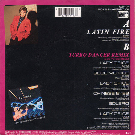Fancy : Latin Fire (7", Single)