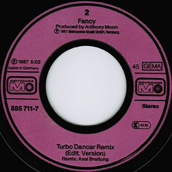 Fancy : Latin Fire (7", Single)