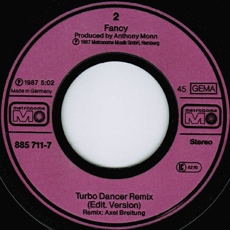 Fancy : Latin Fire (7", Single)