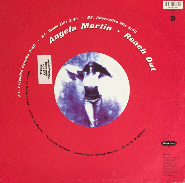 Angela Martin : Reach Out (12", Maxi)