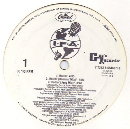 IFA (2) : Rollin' (12")