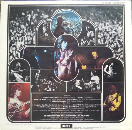 The Rolling Stones : Get Yer Ya-Ya's Out! - The Rolling Stones In Concert (LP, Album, RP)