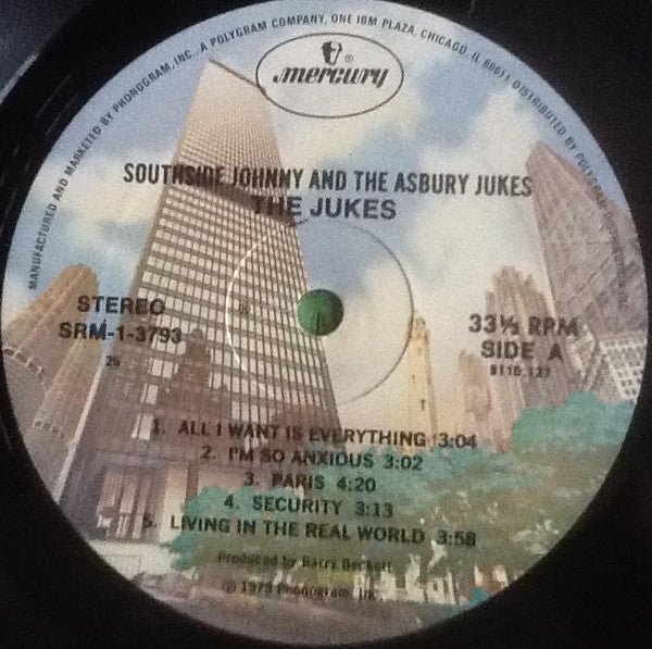 Southside Johnny & The Asbury Jukes : The Jukes (LP, Album, 26 )