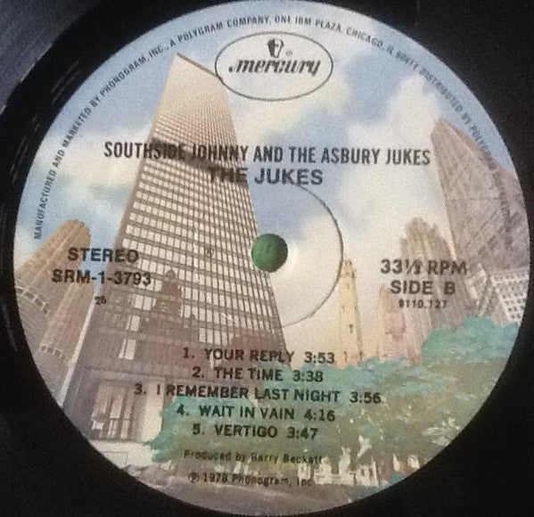 Southside Johnny & The Asbury Jukes : The Jukes (LP, Album, 26 )