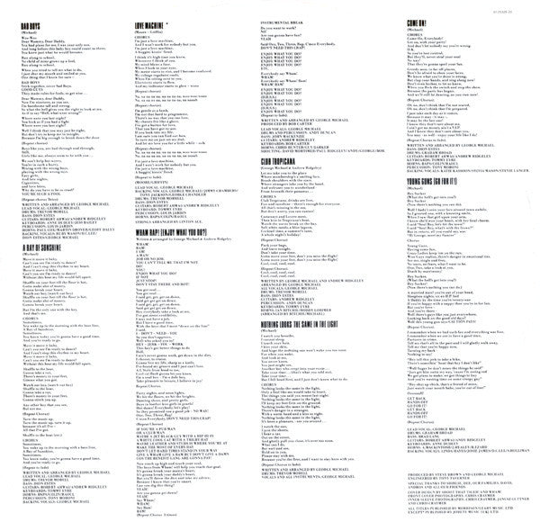 Wham! : Fantastic (LP, Album, RE)