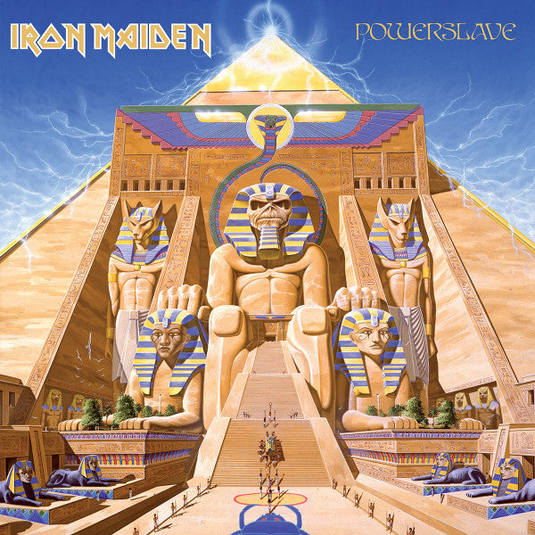 Iron Maiden : Powerslave (LP, Album, RE)