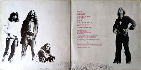 Black Sabbath : Paranoid (LP, Album, RE, Gat)