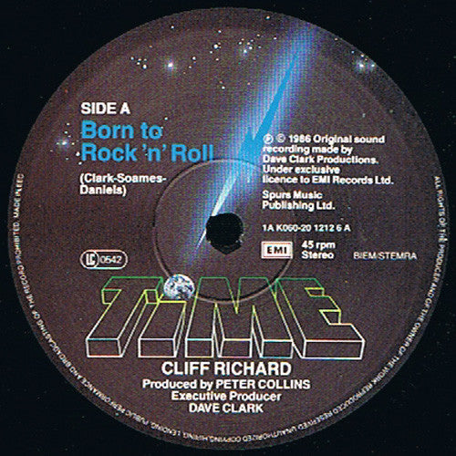 Cliff Richard : Born To Rock 'N' Roll (12", Maxi)