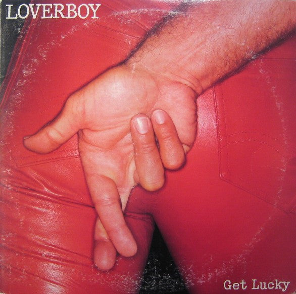 Loverboy : Get Lucky (LP, Album, Pit)