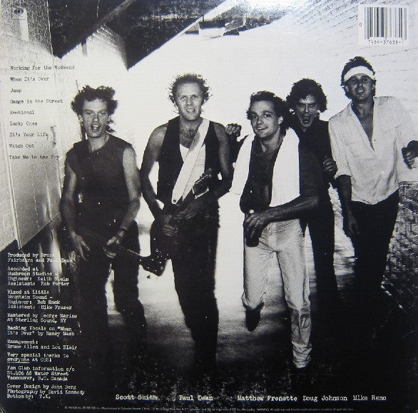 Loverboy : Get Lucky (LP, Album, Pit)