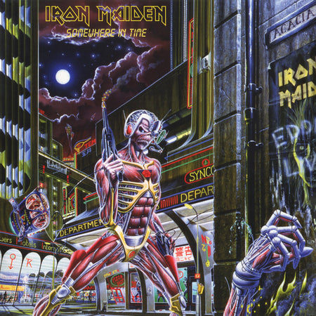 Iron Maiden : Somewhere In Time (LP, Album, RE, 180)