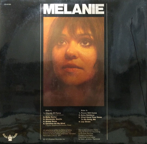 Melanie (2) : In Concert - Live At Montreux (LP, Album)