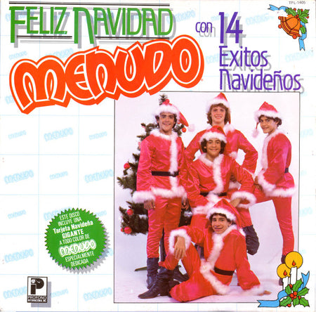 Menudo : Feliz Navidad (LP, Comp)