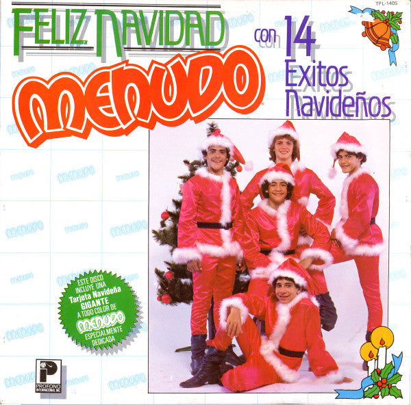 Menudo : Feliz Navidad (LP, Comp)