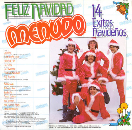 Menudo : Feliz Navidad (LP, Comp)