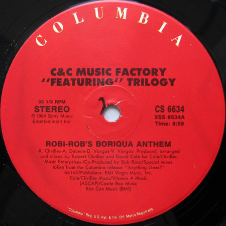 C + C Music Factory : Take A Toke (The Remix) (2x12", Maxi)