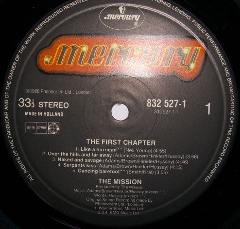 The Mission : The First Chapter (LP, Comp)