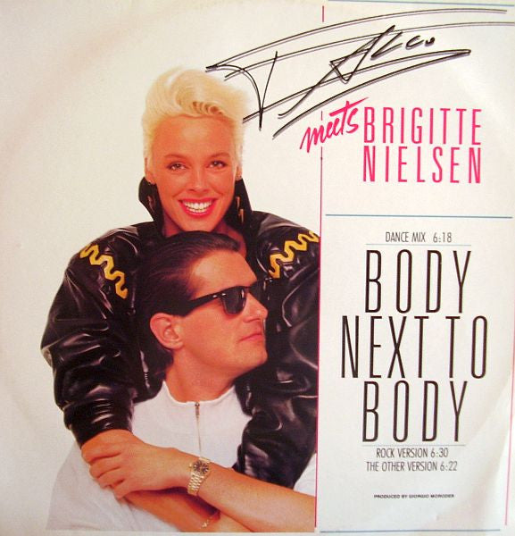 Falco Meets Brigitte Nielsen : Body Next To Body (Dance Mix) (12", Maxi)