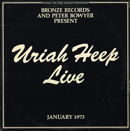 Uriah Heep : Uriah Heep Live (2xLP, Album)