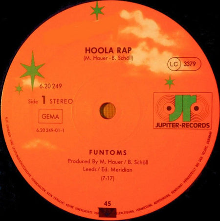 Funtoms : Hoola Rap (12")