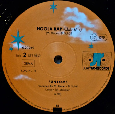 Funtoms : Hoola Rap (12")