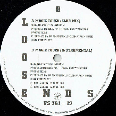 Loose Ends : Magic Touch (Club Mix) (2x12")