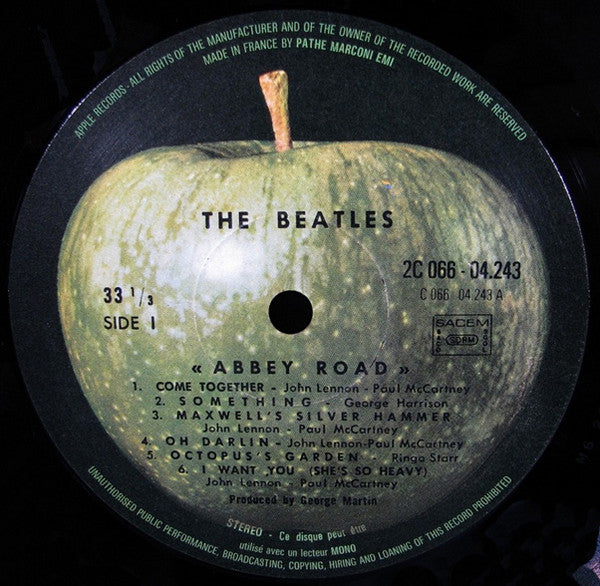 The Beatles : Abbey Road (LP, Album, M/Print, RE)