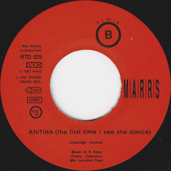 M|A|R|R|S : Pump Up The Volume (7", Single, M/Print)