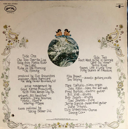 Brewer And Shipley : Tarkio (LP, Album, RE, Gat)