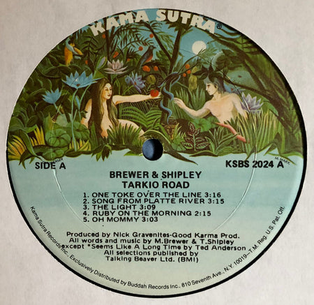 Brewer And Shipley : Tarkio (LP, Album, RE, Gat)