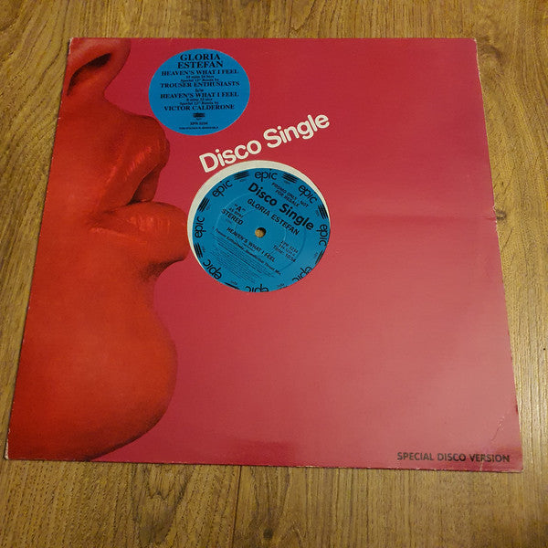 Gloria Estefan : Heaven's What I Feel (12", Single, Promo)