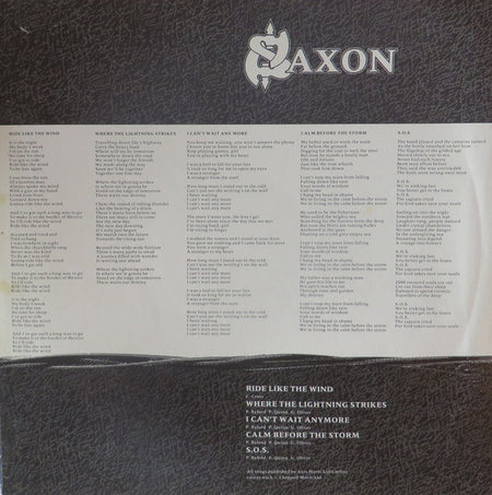 Saxon : Destiny (LP, Album)