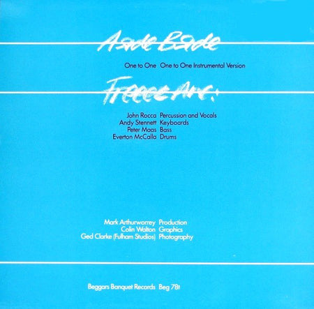 Freeez : One To One (Remix) / Alone (12", Single)