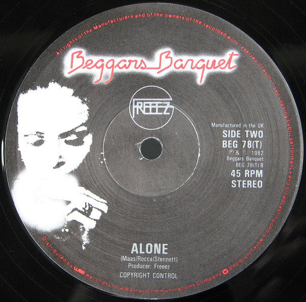 Freeez : One To One (Remix) / Alone (12", Single)