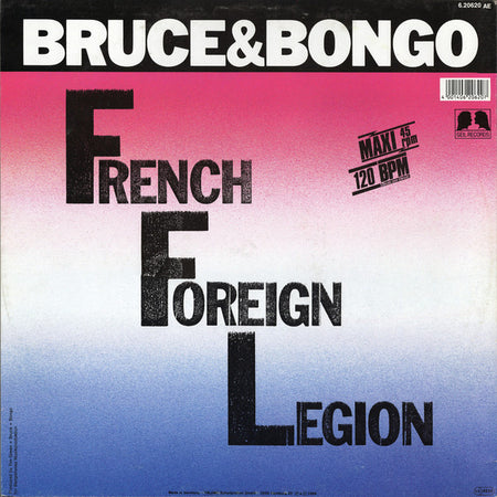 Bruce & Bongo : French Foreign Legion (12", Maxi)