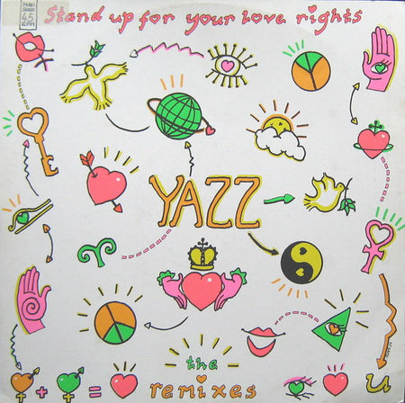 Yazz : Stand Up For Your Love Rights (The Remixes) (12", Maxi, Mono, Ora)