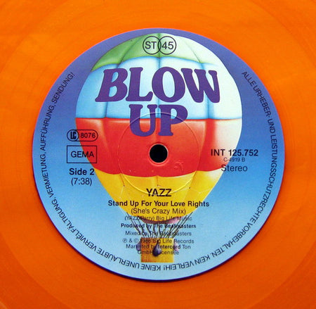 Yazz : Stand Up For Your Love Rights (The Remixes) (12", Maxi, Mono, Ora)