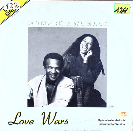 Womack & Womack : Love Wars (Extended Remix) (12", Maxi)