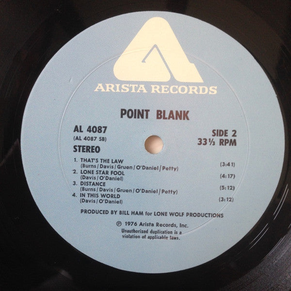 Point Blank (9) : Point Blank (LP, Album)