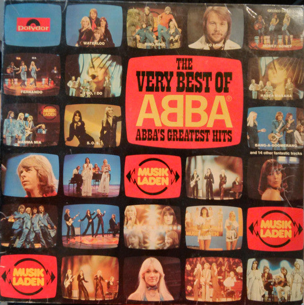 ABBA : The Very Best Of ABBA (ABBA's Greatest Hits) (2xLP, Comp, Gat)