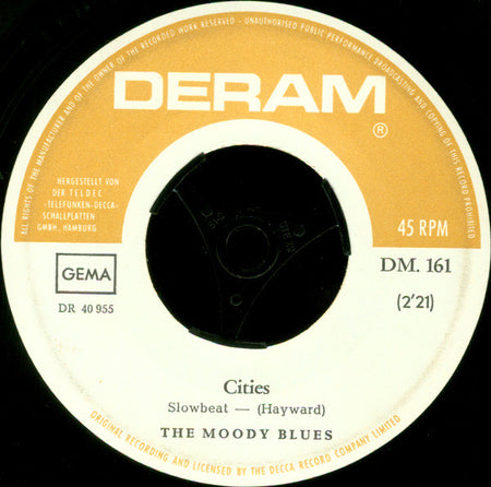 The Moody Blues : Nights In White Satin (7", Single)