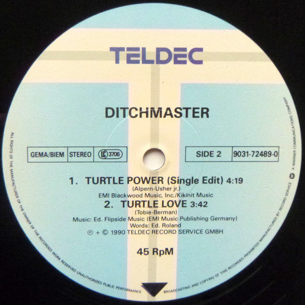 Ditchmaster : Turtle Power (12")