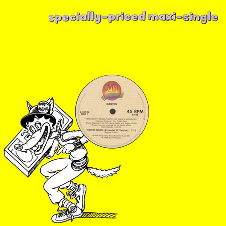 Reggie Griffin : Throw Down (12", Maxi)
