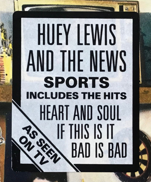 Huey Lewis & The News : Sports (LP, Album, RE)