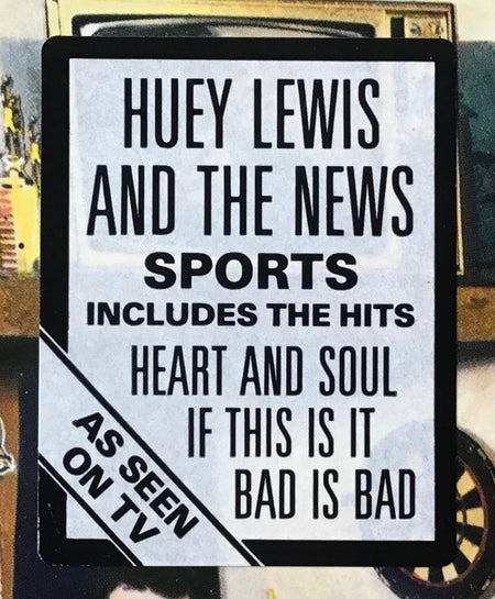 Huey Lewis & The News : Sports (LP, Album, RE)