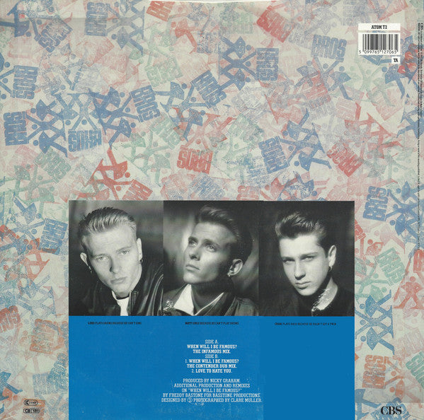 Bros : When Will I Be Famous? (12", Single)
