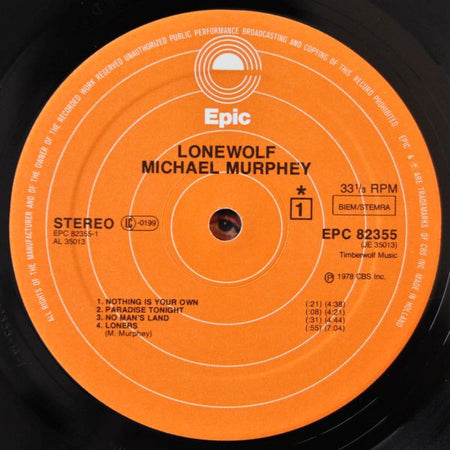 Michael Murphey* : Lone Wolf (LP)